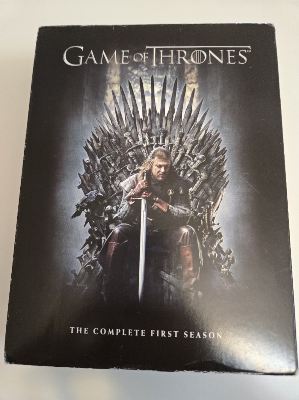 Game Of Thrones Complete First Season DVD - Black